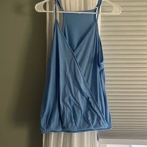 Blue tank top